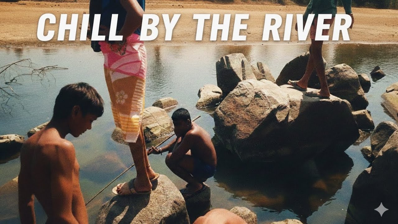 Nadi Kinare Full Chill Vibes 🌊 | Desi Masti with Friends