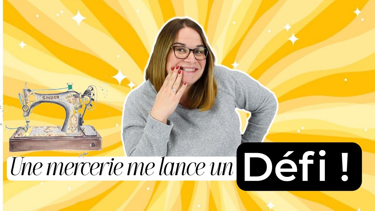 On me lance un défi COUTURE ! Je reçois un colis MYSTERE et j'ai une semaine pour le coudre /By PopO
