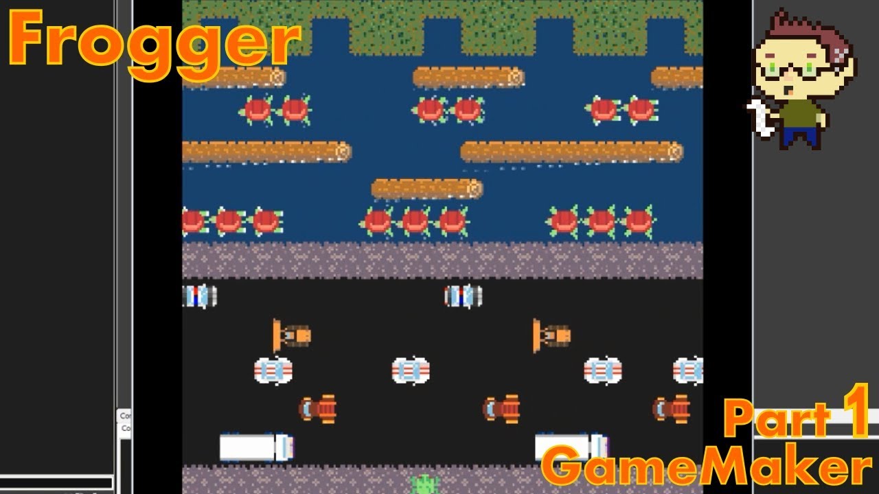 Retro Remake Frogger - GameMaker Tutorial Part 1
