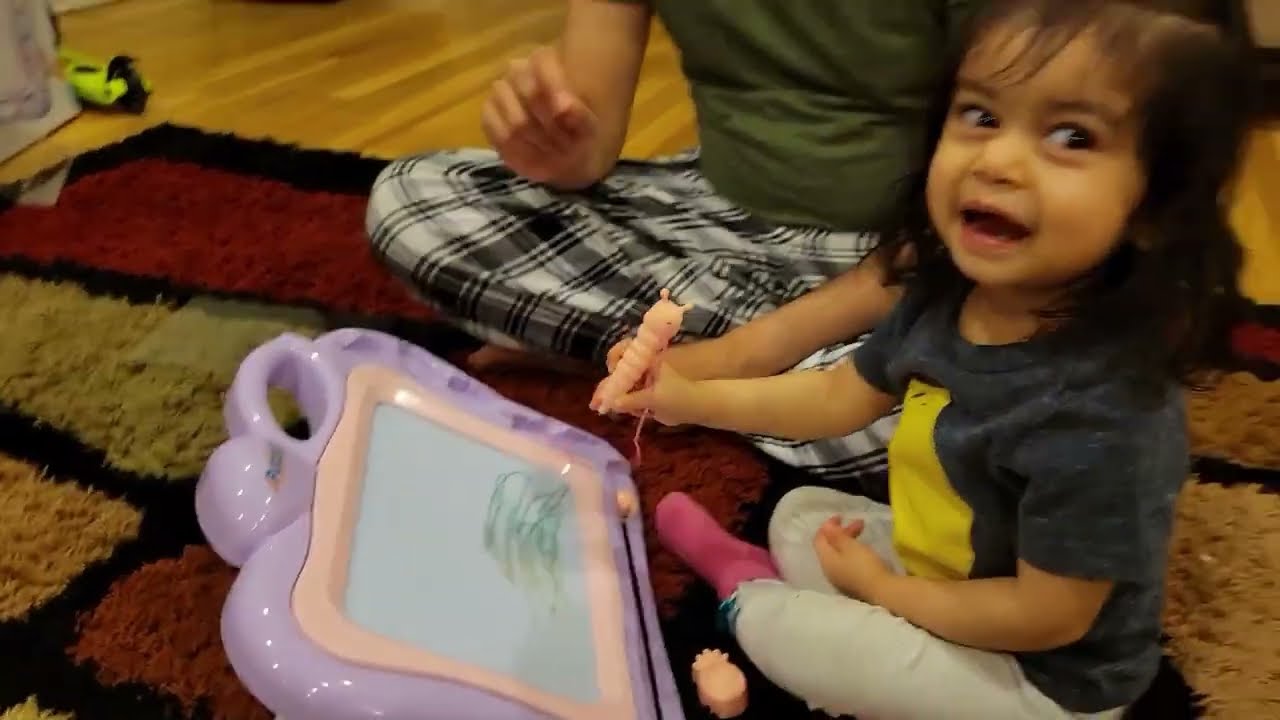 LotFancy Magnetic Drawing Board Toys for Toddlers Kids