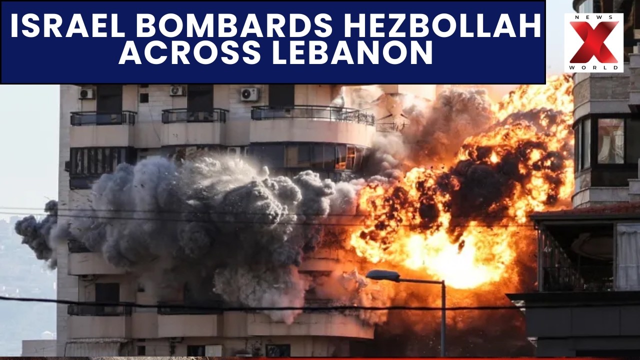 Lebanon Airstrike : Explosions Rock Beirut as Israel Expands Military Campaign | NewsX World