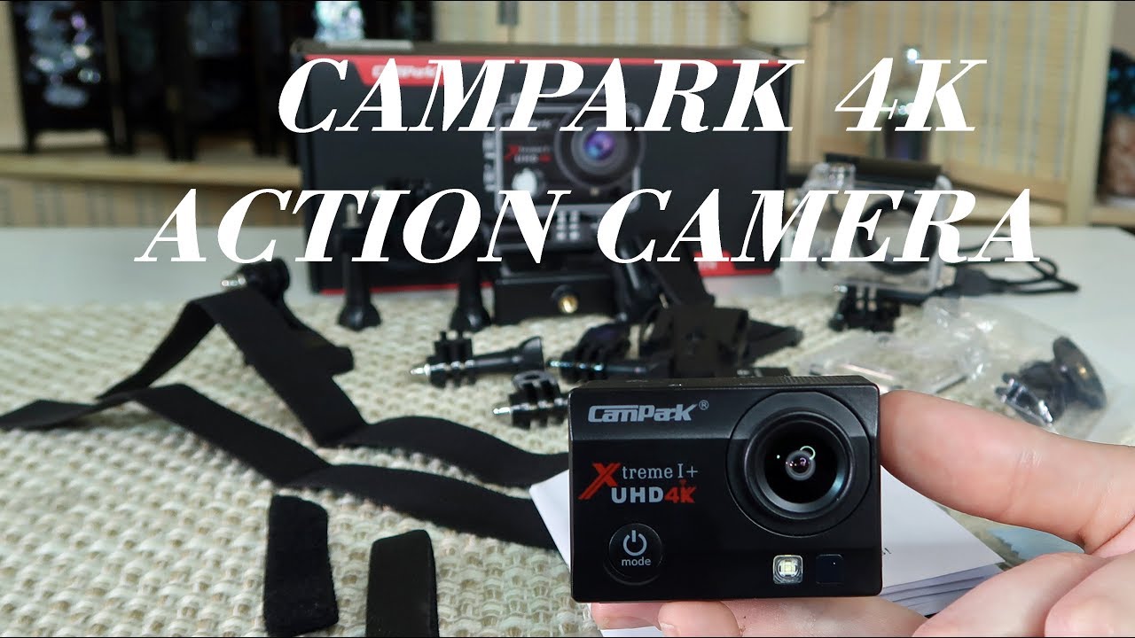 CAMPARK Action Camera 🍀4K Wifi WATERPROOF ULTRA HD  Demo & Review 👈