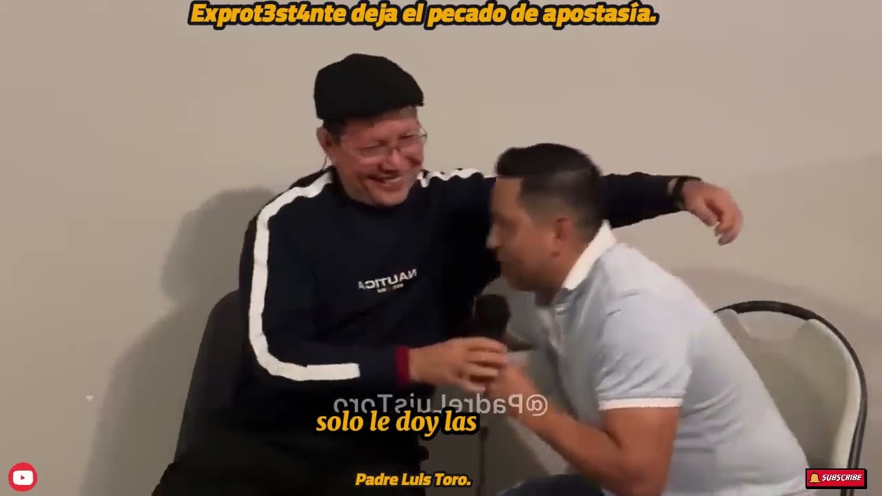 Exprot3st4nte deja el pecado de apostasía. Padre Luis Toro.