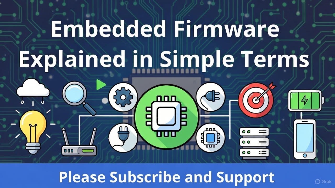 Embedded Firmware Explained in Simple Terms