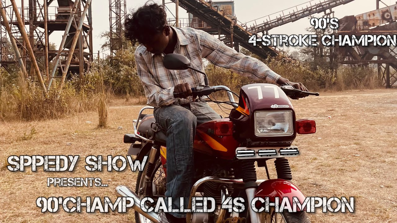 THE BAJAJ 4S_CHAMPION|OLD SKOOL CHAMPION|THE 90'S FAVOURITE.