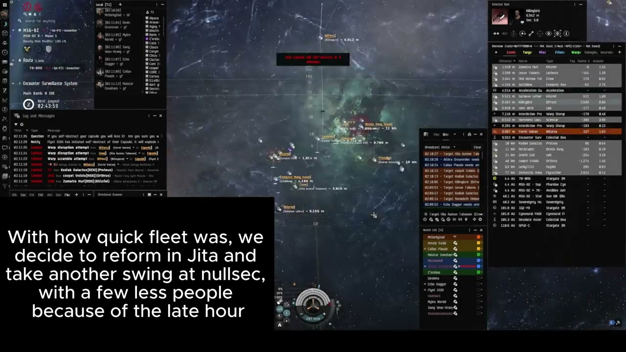 AAF fleet whelps 3 times into NS 2/20/26