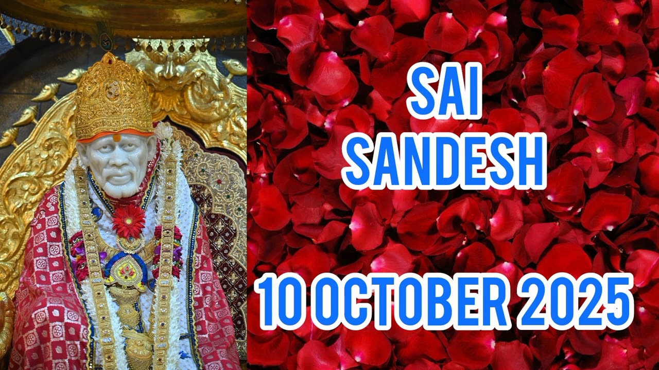 SAI SANDESH || 10 OCTOBER 2025