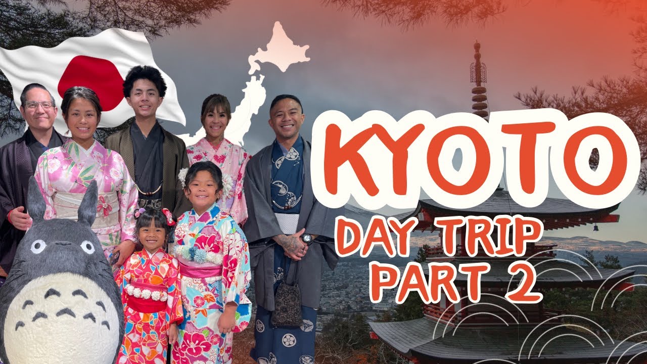 Walking Kyoto in Kimonos | Nishiki Market & Nintendo Museum (Part 2)