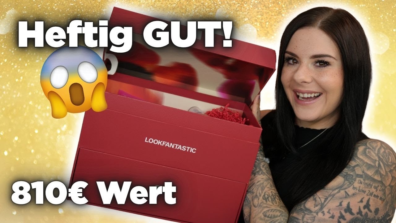 Lookfantastic Beauty Schatzkiste 2025 Inhalt Unboxing