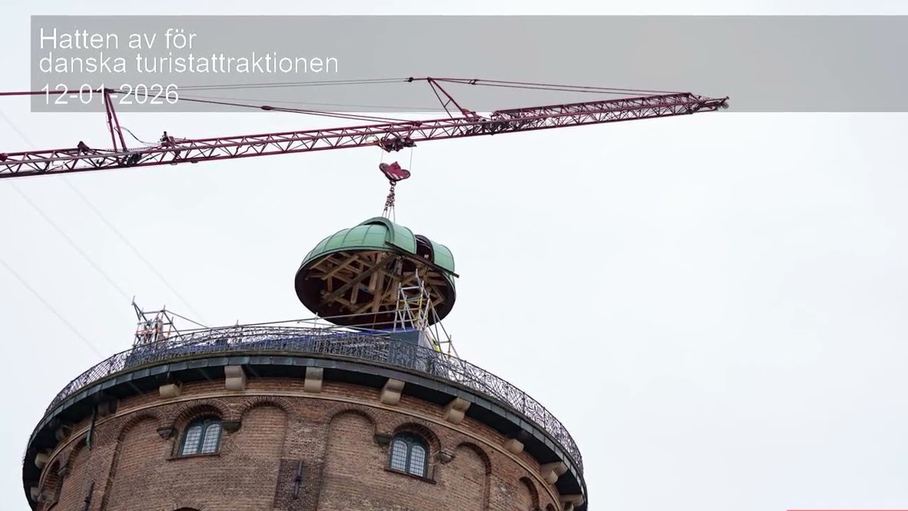 Hatten av för danska turistattraktionen