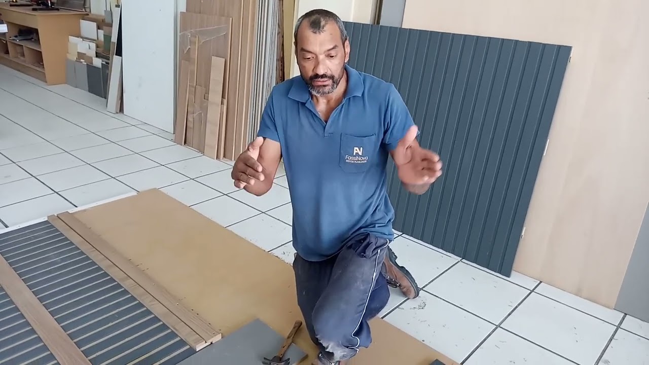 Dica da continuação do painel ripado)de cabicera de cama.