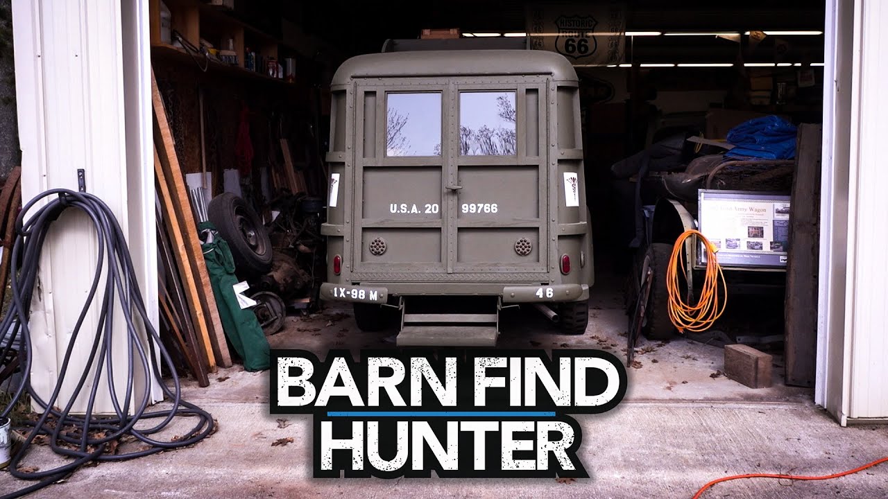Woodie Wagon craftsman collects and restores Military buyback cars | Barn Find Hunter - Ep. 76