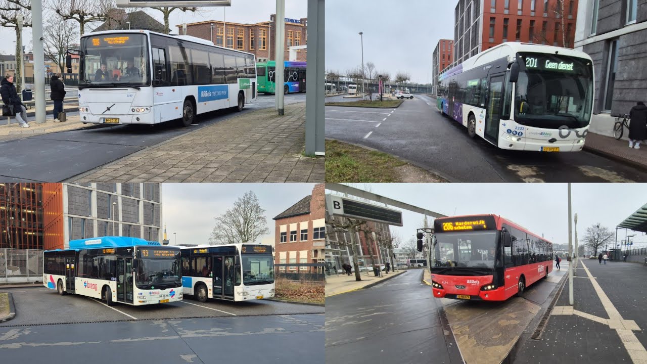 Het openbaar vervoer in Apeldoorn 12-02-2025