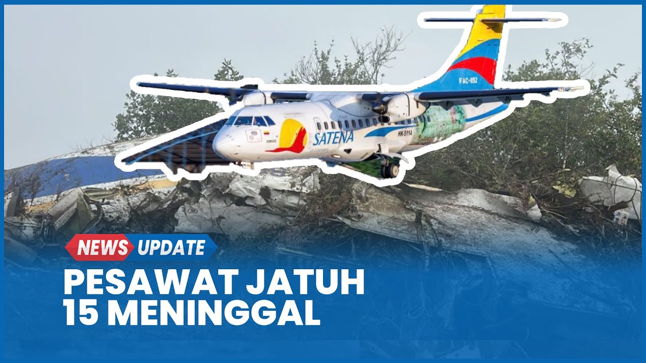 Pesawat Jatuh di Perbatasan, 15 Meninggal Termasuk Anggota Parlemen