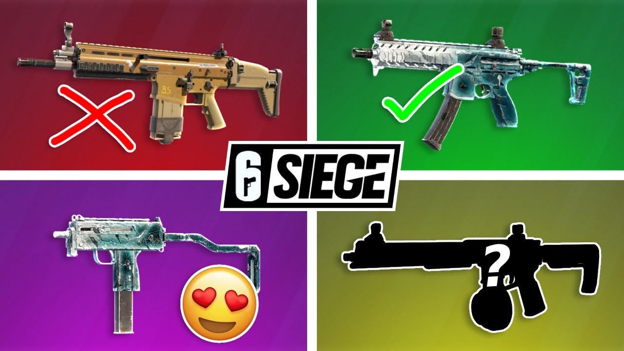The ONLY WEAPONS you’ll need in R6! - Weapon Guide