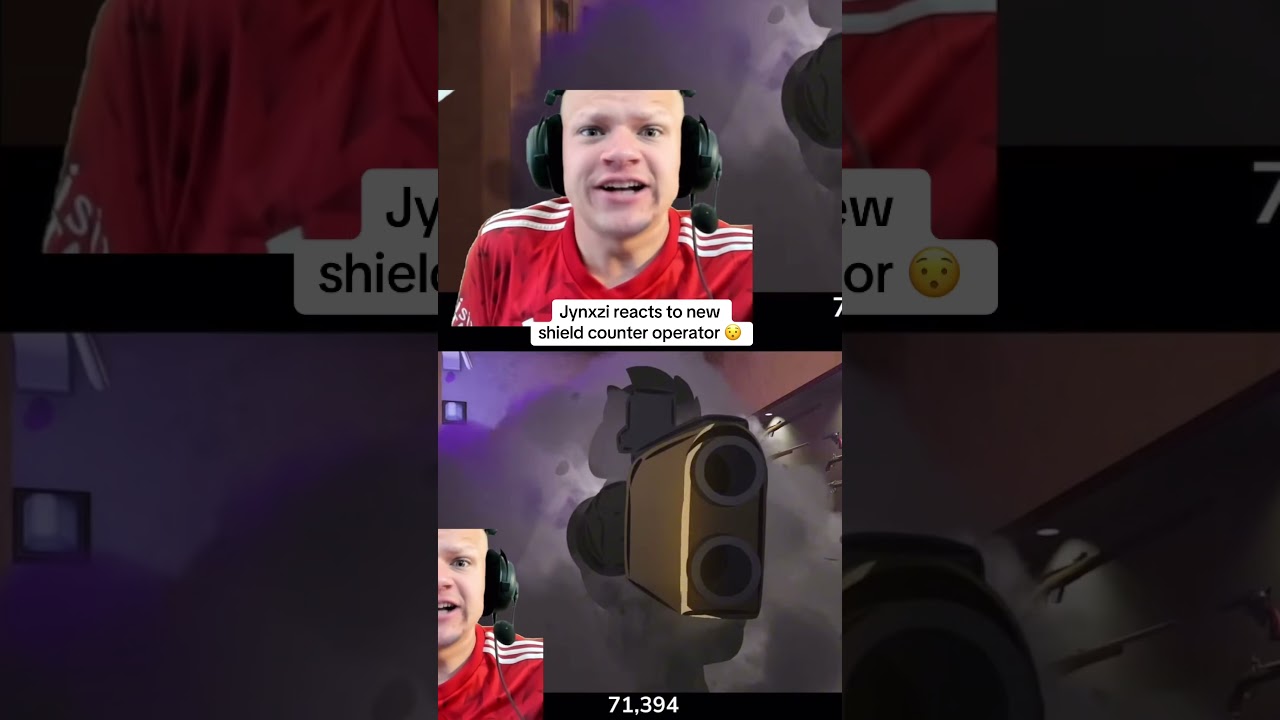Jynxzi реагирует на нового оператора, способного противодействовать щитам #jynxzi #gaming #jynxzi...