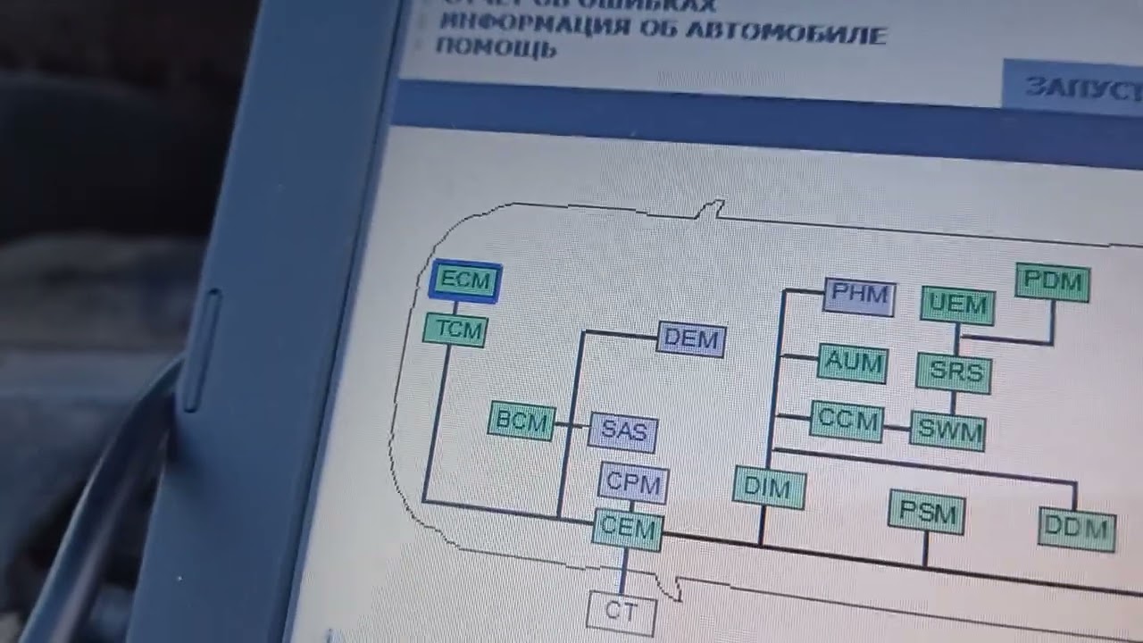 Запуск вентилятора радиаторов Volvo через VIDA при помощи DiCE