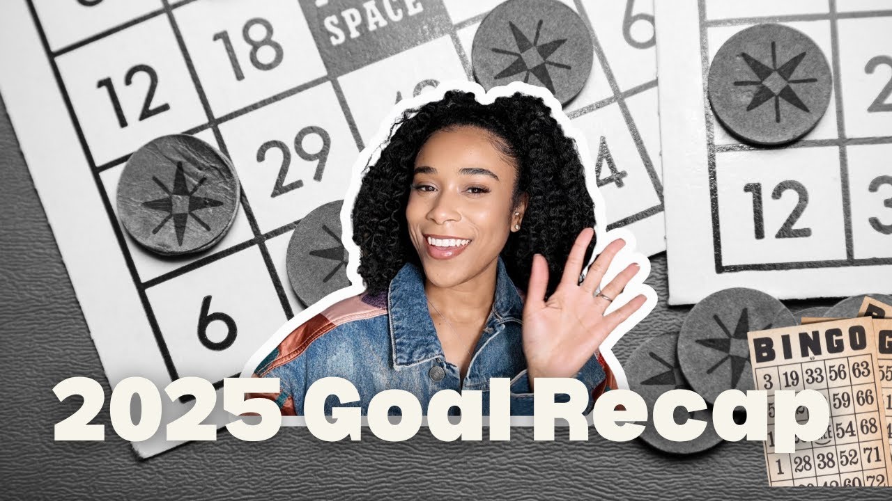 Bingo Card Recap | Did I hit my 2025 goals?