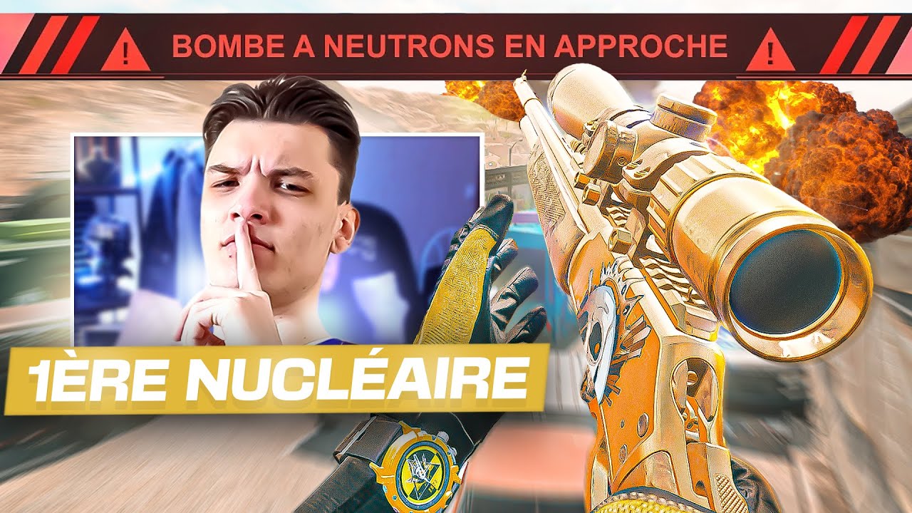 MA PREMIERE NUCLÉAIRE AU SNIPER SUR MODERN WARFARE 2 !!