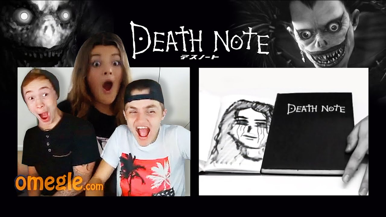 Funniest Death Note Prank on Omegle!