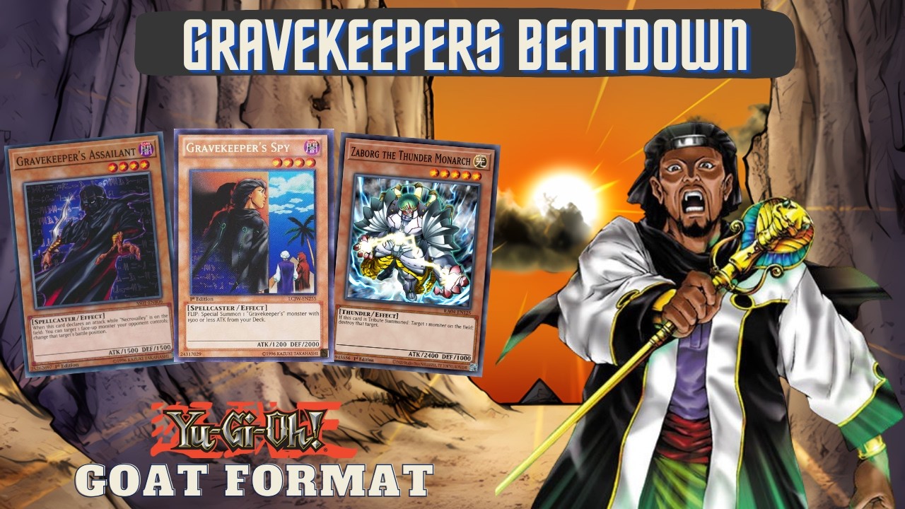 Gravekeepers GOAT format | Anti-Meta Deck | Replays Yu-Gi-Oh EDOpro