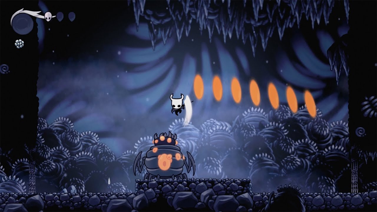 Hollow Knight Gameplay Demonstration: Brooding Mawlek