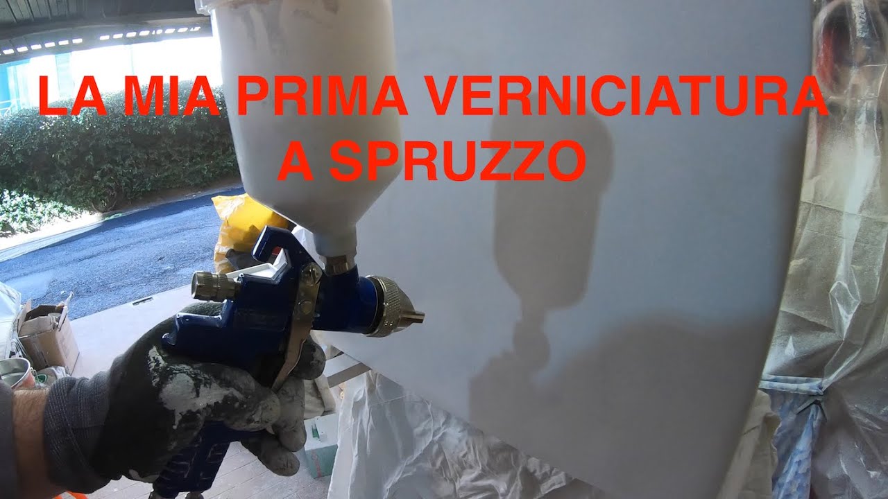 seduta gommone barca in legno e vetroresina  pt.7 verniciatura a spruzzo
