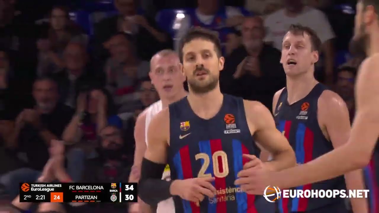 FC Barcelona - Partizan Mozzart Bet Belgrade 79-68: Nicolas Laprovittola (13 points, 6 assists)