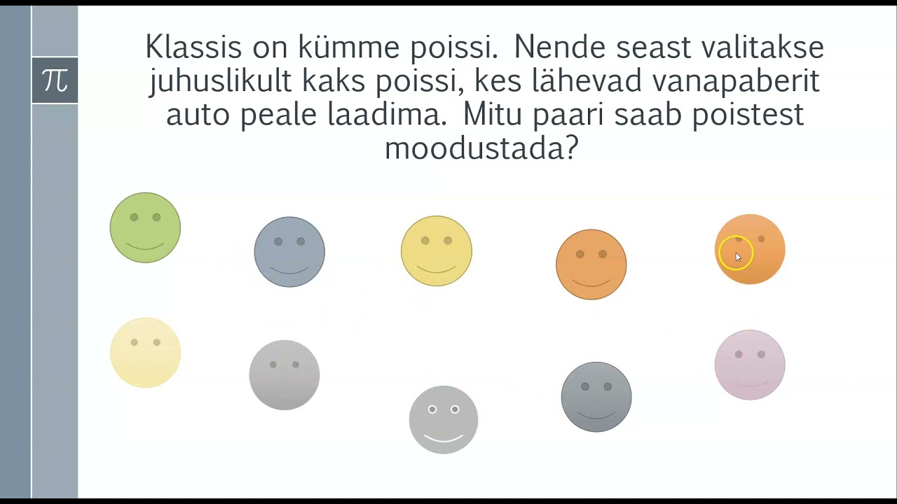 Kombinatoorika (gümnaasiumi kitsas eksam)