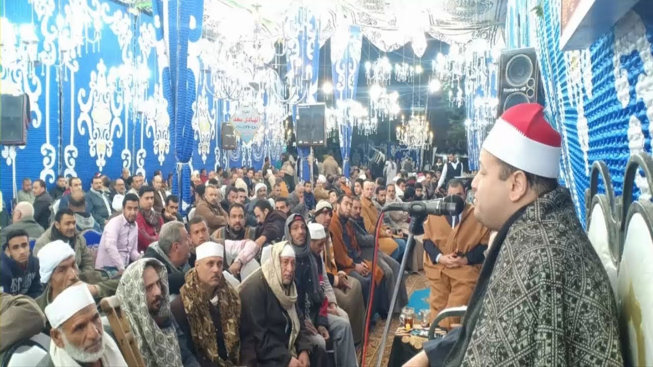 ختام تااااريخى ورهييييب للشيخ محمود صابر عزاء الحاج عبده احمد البرهامى كفر صقر 17 2 2019