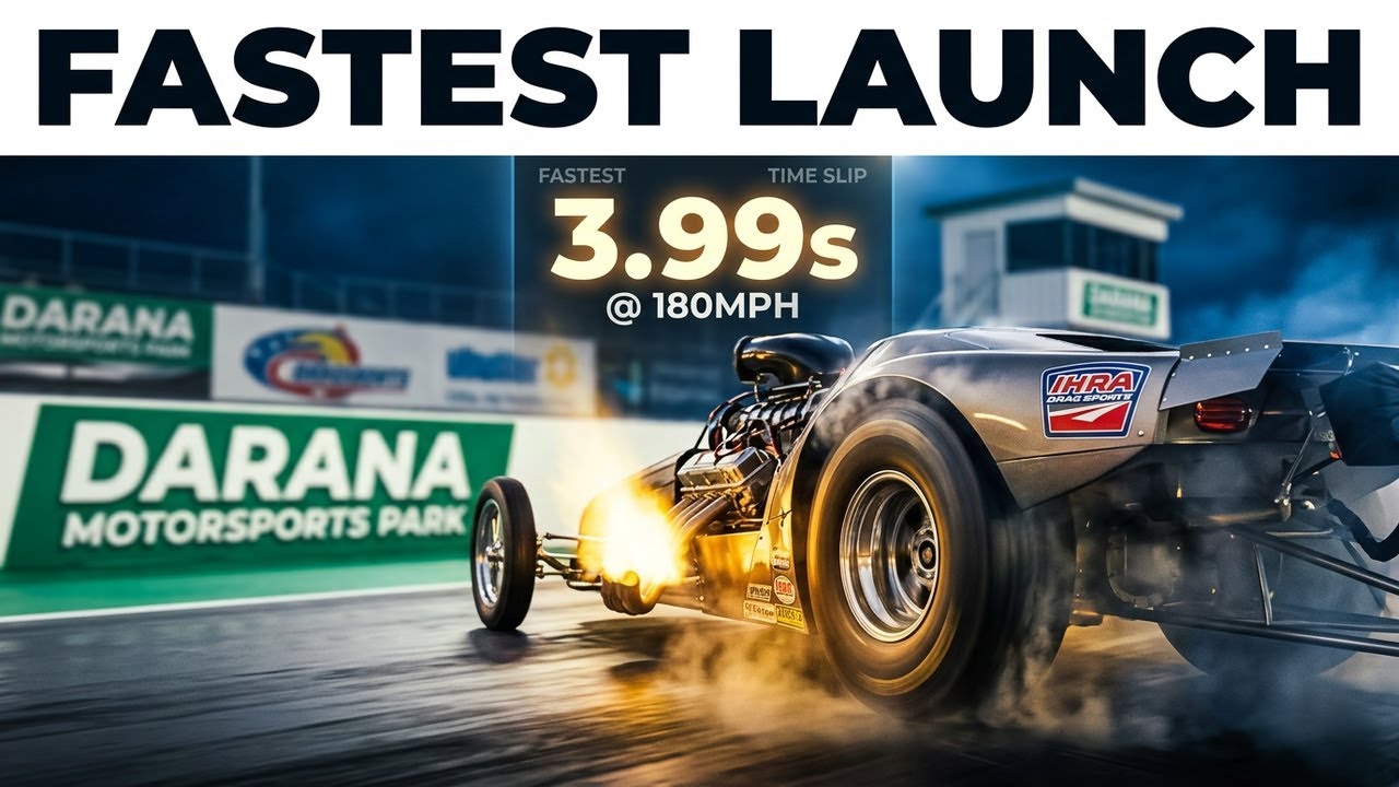 IHRA testing from Darana Motorsports Park