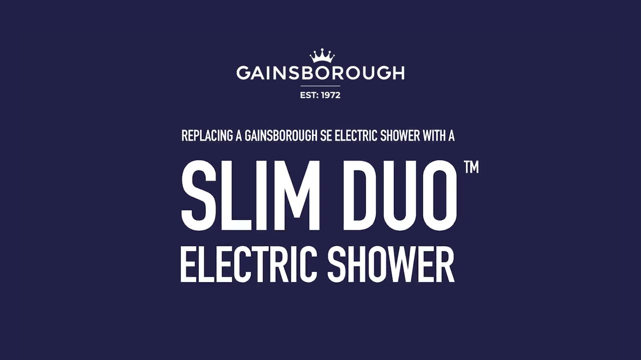 How to a Gainsborough SE Electric Shower with the Gainsborough Slim Duo Shower
