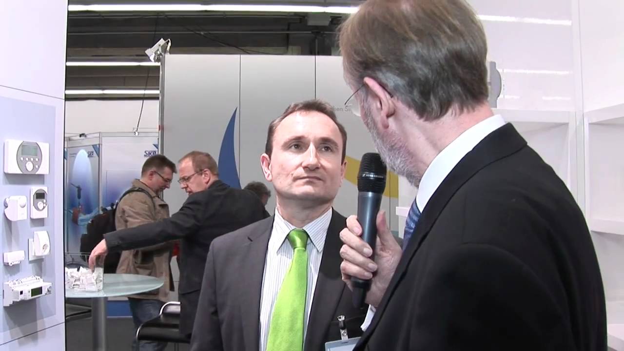 Reinhard Flötotto trifft...Siemens | Gebäudesteuerung, Energieeffizienz ISH 2011 in Frankfurt