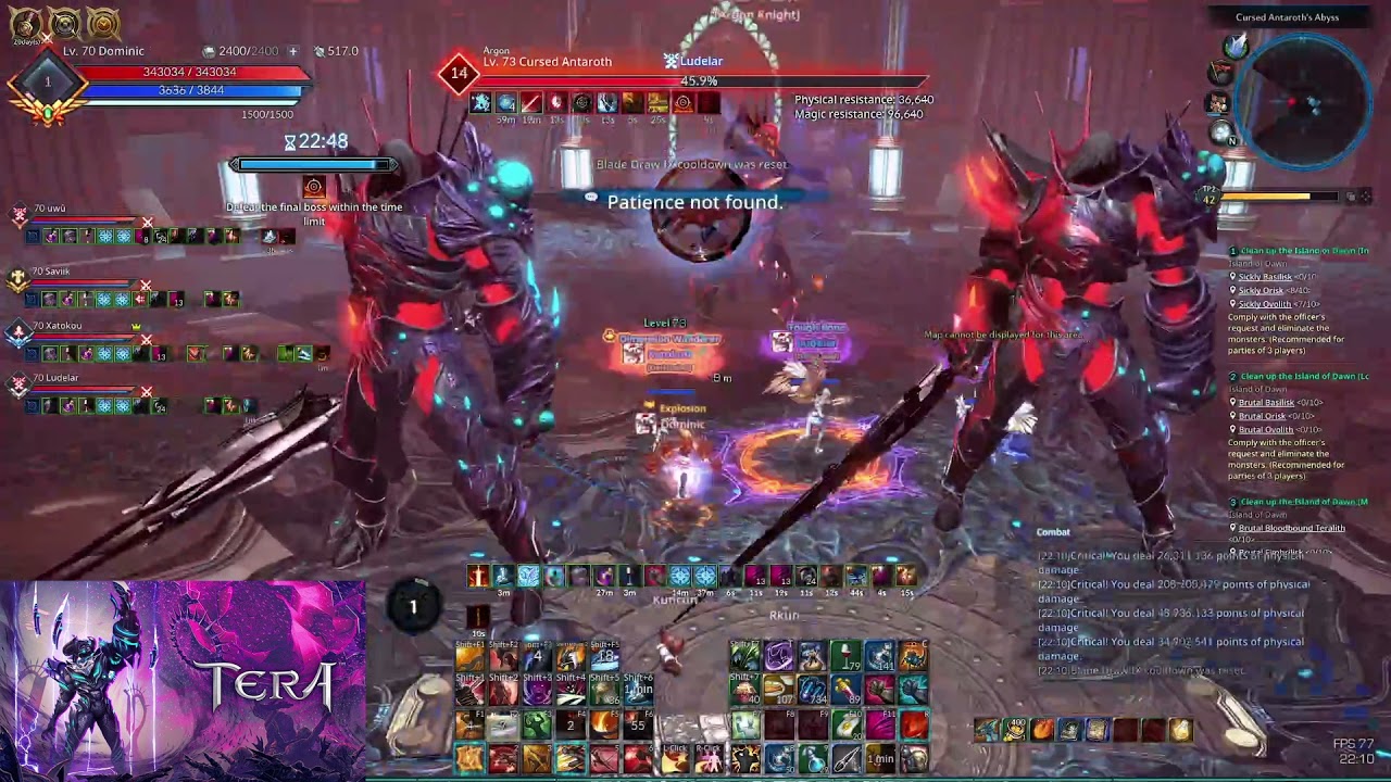 Cursed Antaroth Abyss #Tera #WDC | Warrior PoV