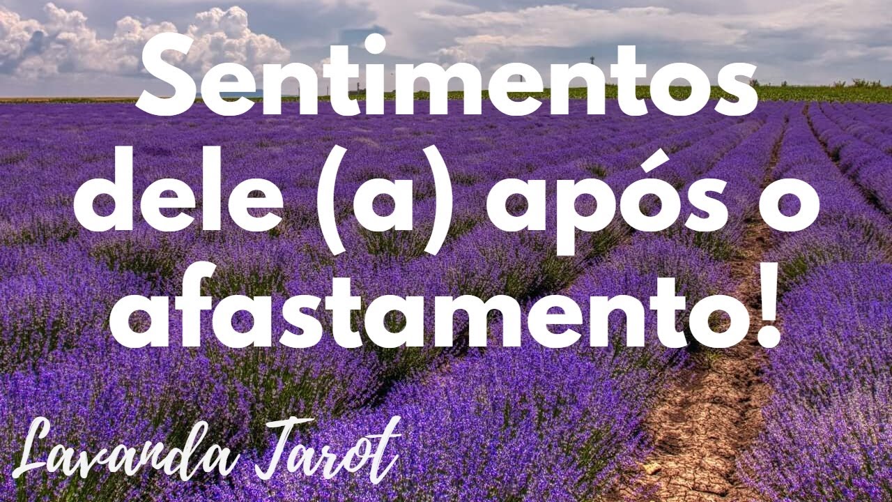 #tarot Sentimentos dele (a) após o afastamento!