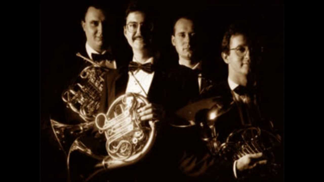 Czarda para 4 trompas por el Budapest festival horn quartet en el IHS de 2004