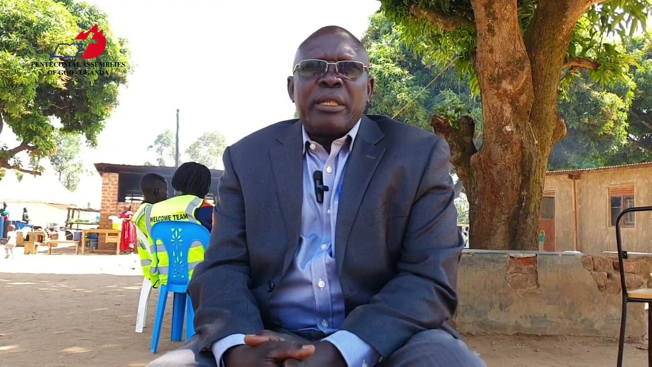 Bishop Francis Edema. PAG North West Nile Pastorate at youth camp 2026