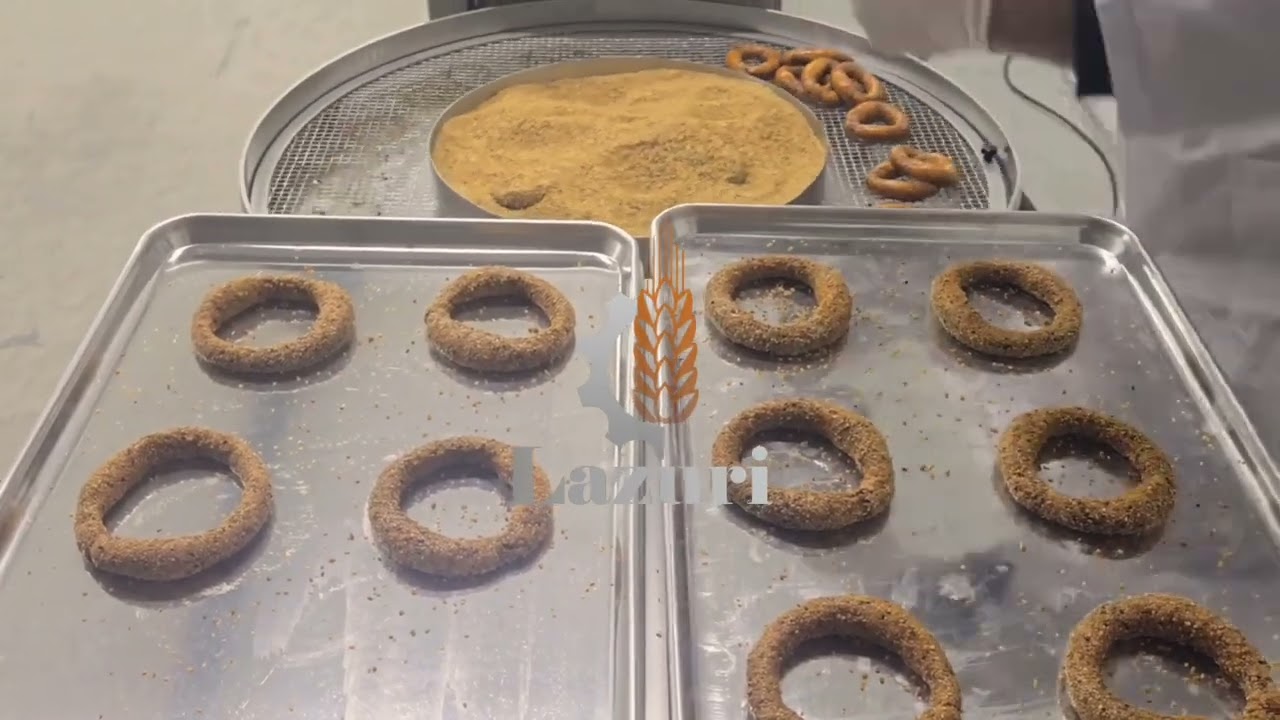 Simit üretim hattı - Bagel production line