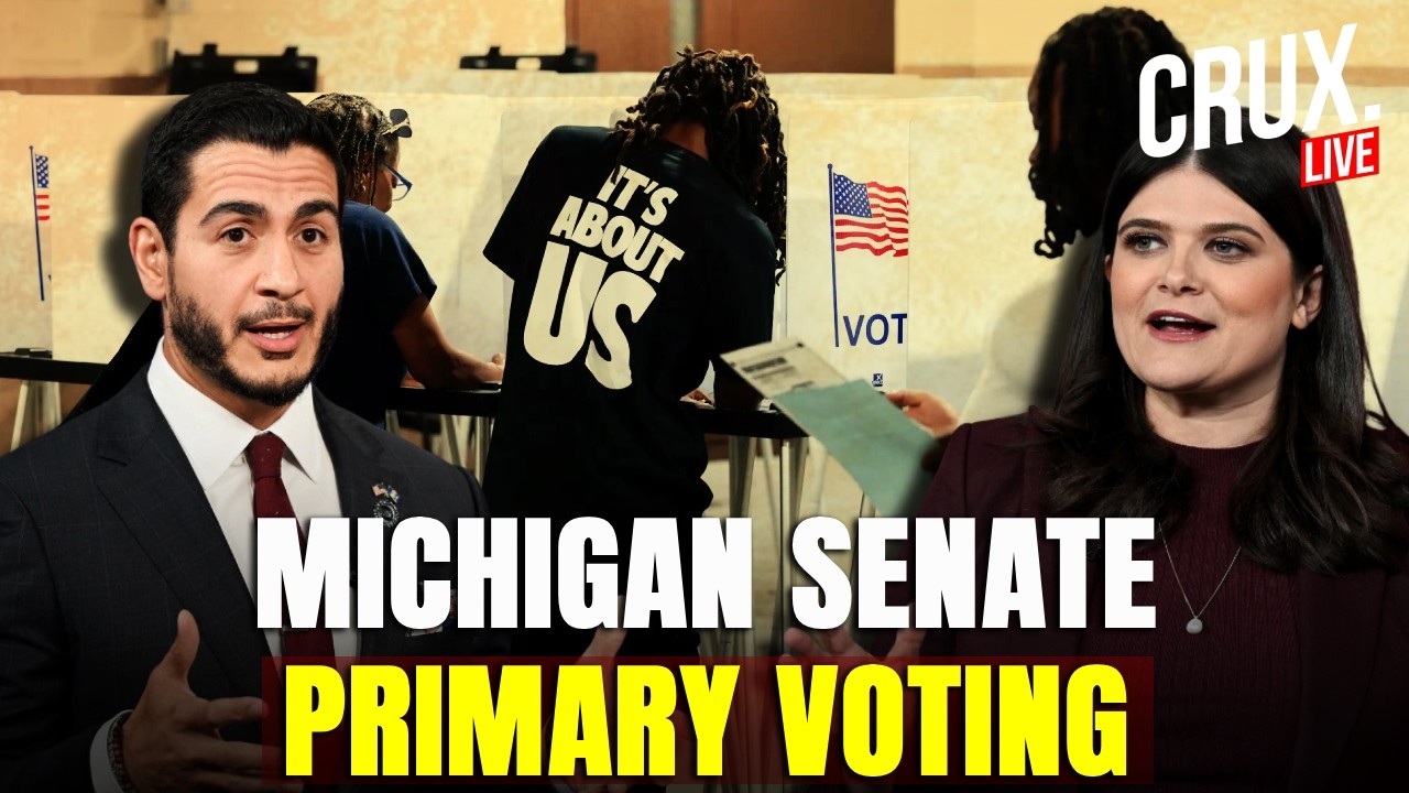 Michigan Senate Primary LIVE | Abdul El-Sayed vs Haley Stevens | Litmus Test For Democrats | AIPAC