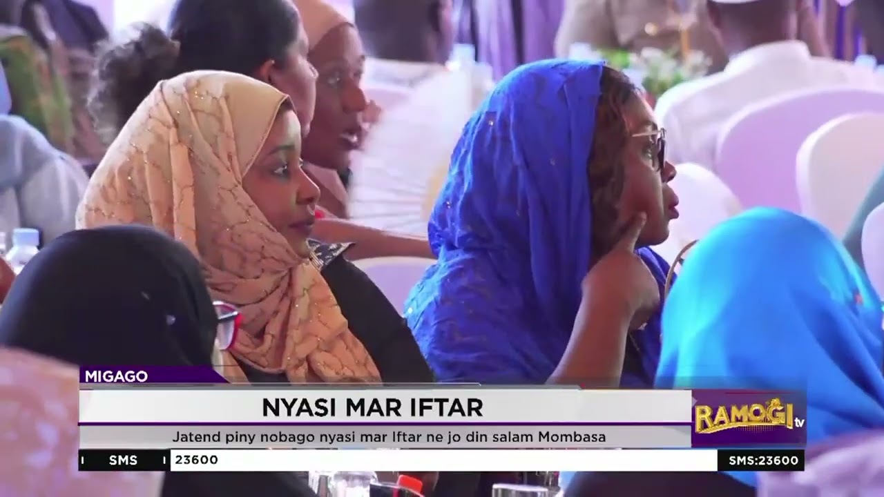 Jatend piny nobago nyasi mar Iftar ne jo din salaam Mombasa