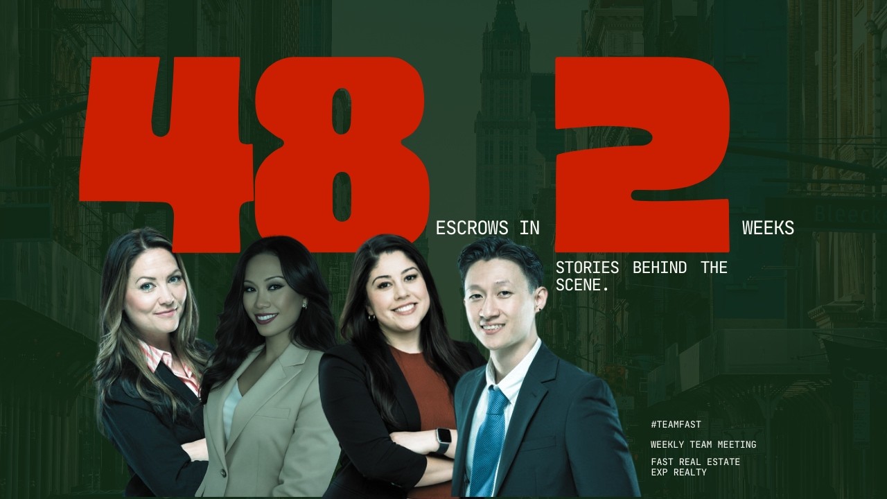 48 Escrows in 2 Weeks | Inside a Top Bay Area Real Estate Team: #TEAMFAST eXp realty 021726