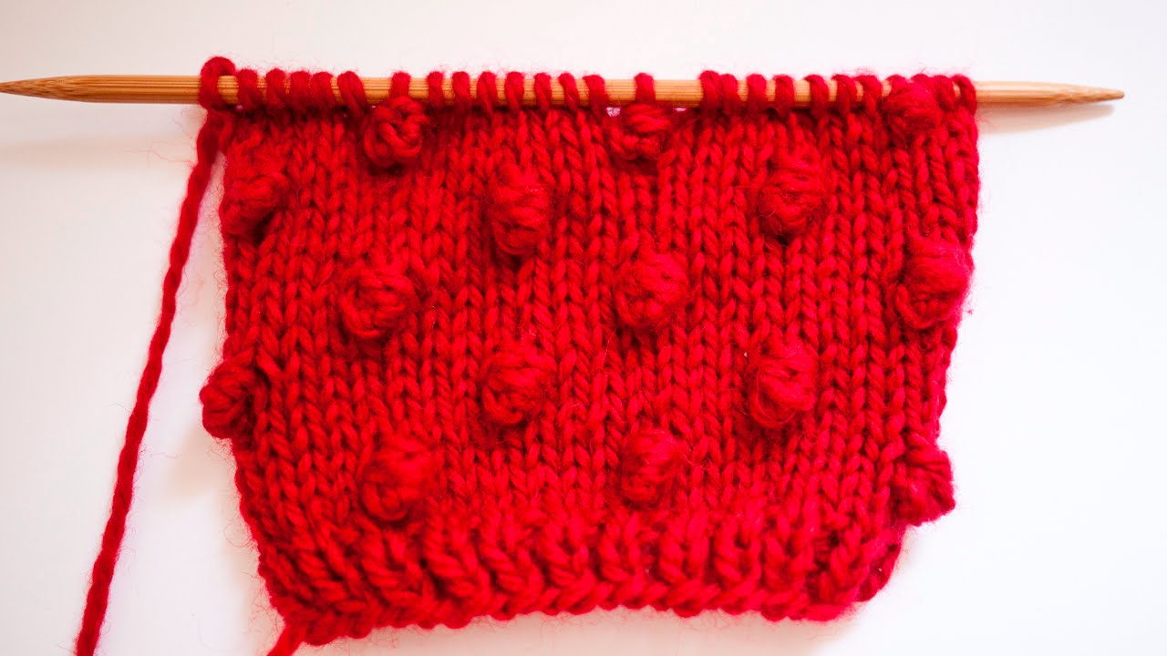 Popcorn Stitch Tutorial