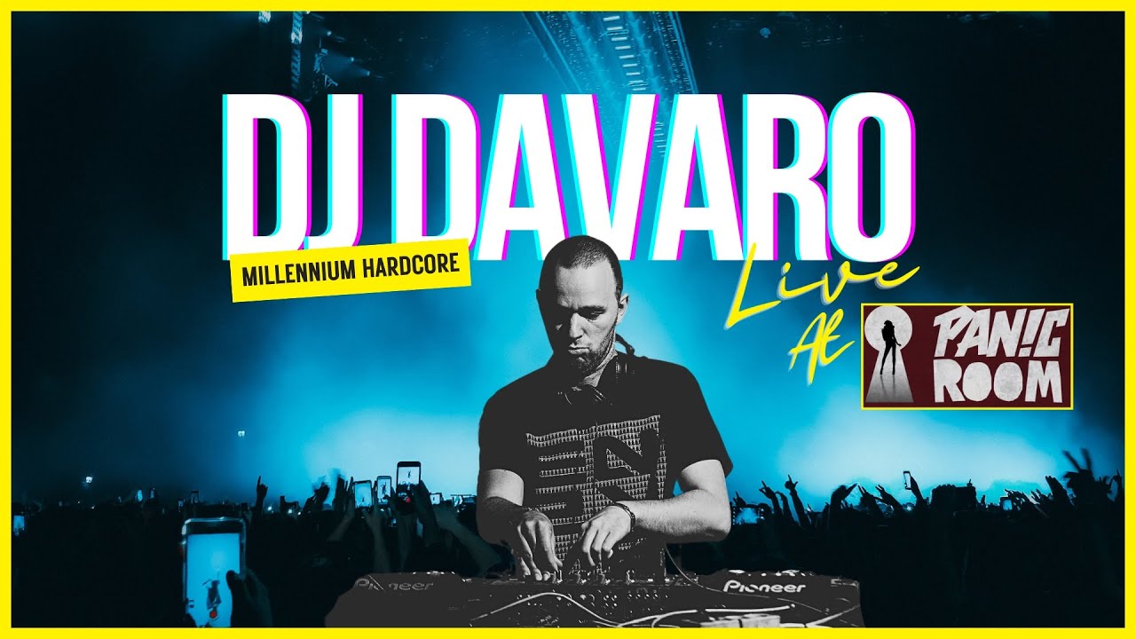 DJ DAVARO Live @ Panic Room || Millennium Hardcore