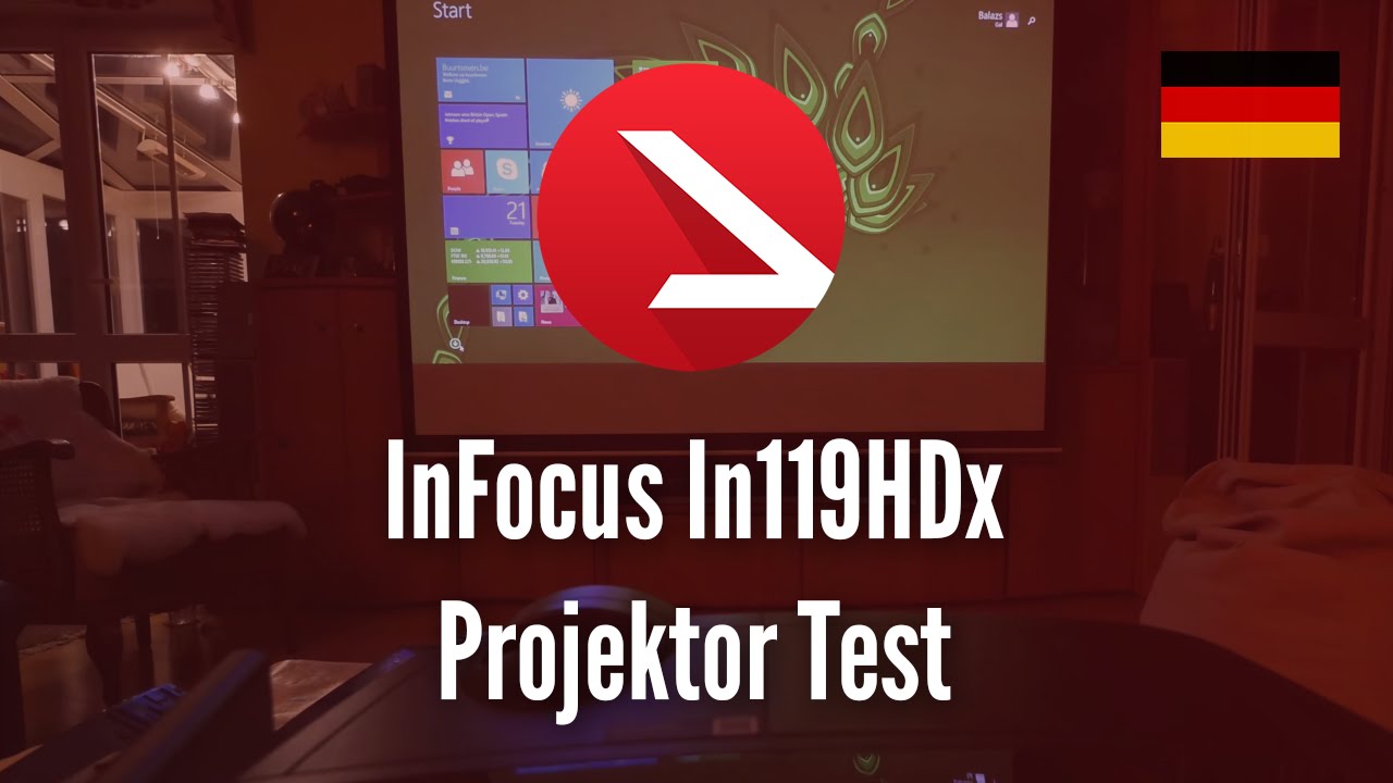 InFocus In119HDx Projektor Test [4K UHD]