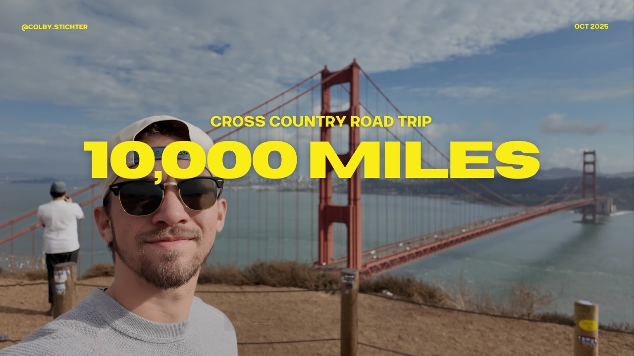 road trip across the country | 10,000 miles & 12 national parks