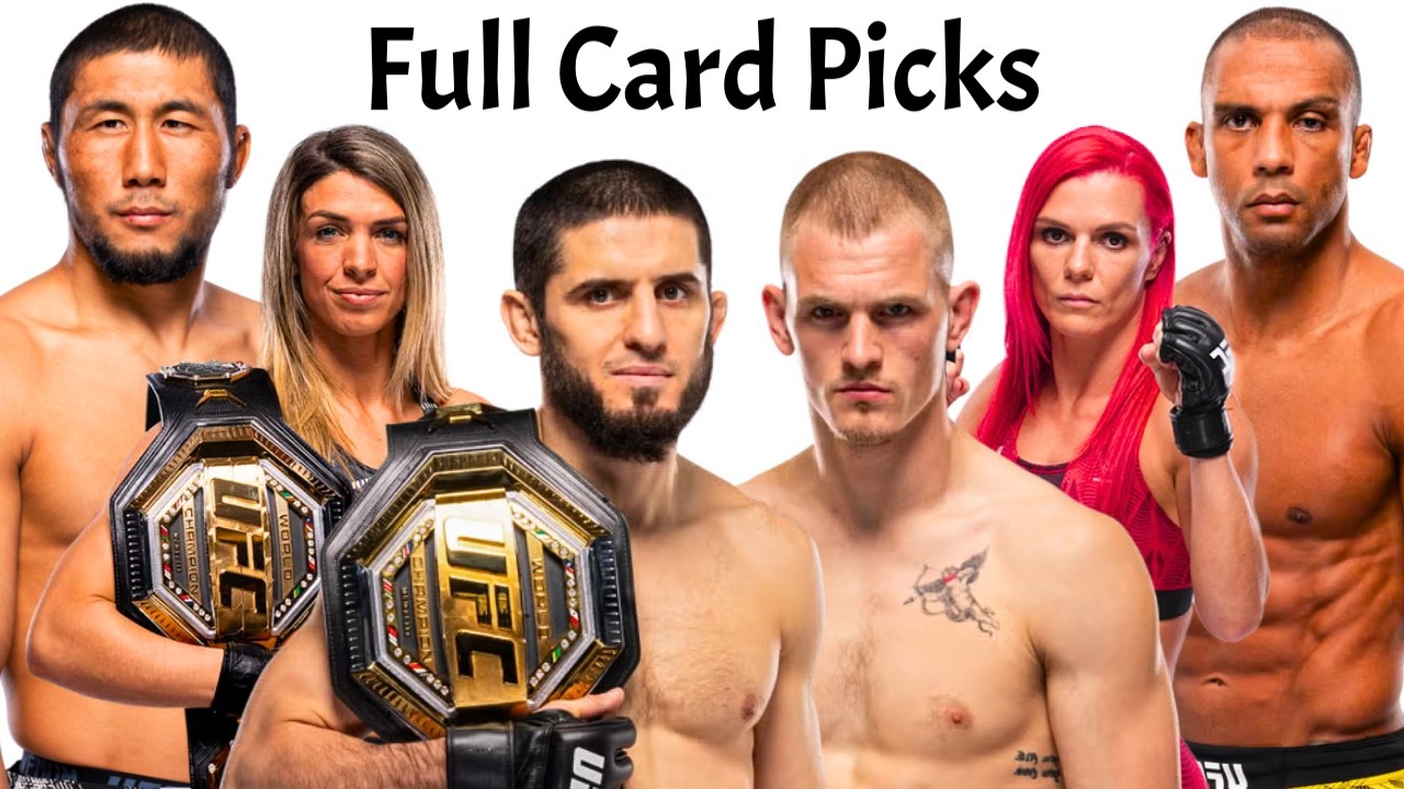 Мои прогнозы и разбор всех боев UFC 330