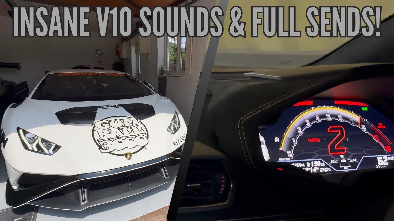 Living the Dream: My First Time in a Lamborghini Huracán STO (CRAZY LOUD ACCELERATIONS!)