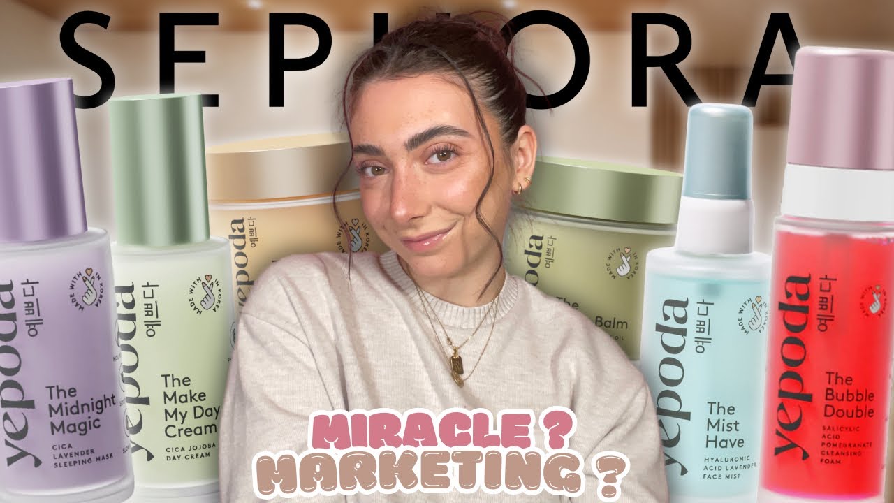 JE TESTE LA MARQUE CORÉENNE ✨YEPODA✨ (disponible chez Sephora)