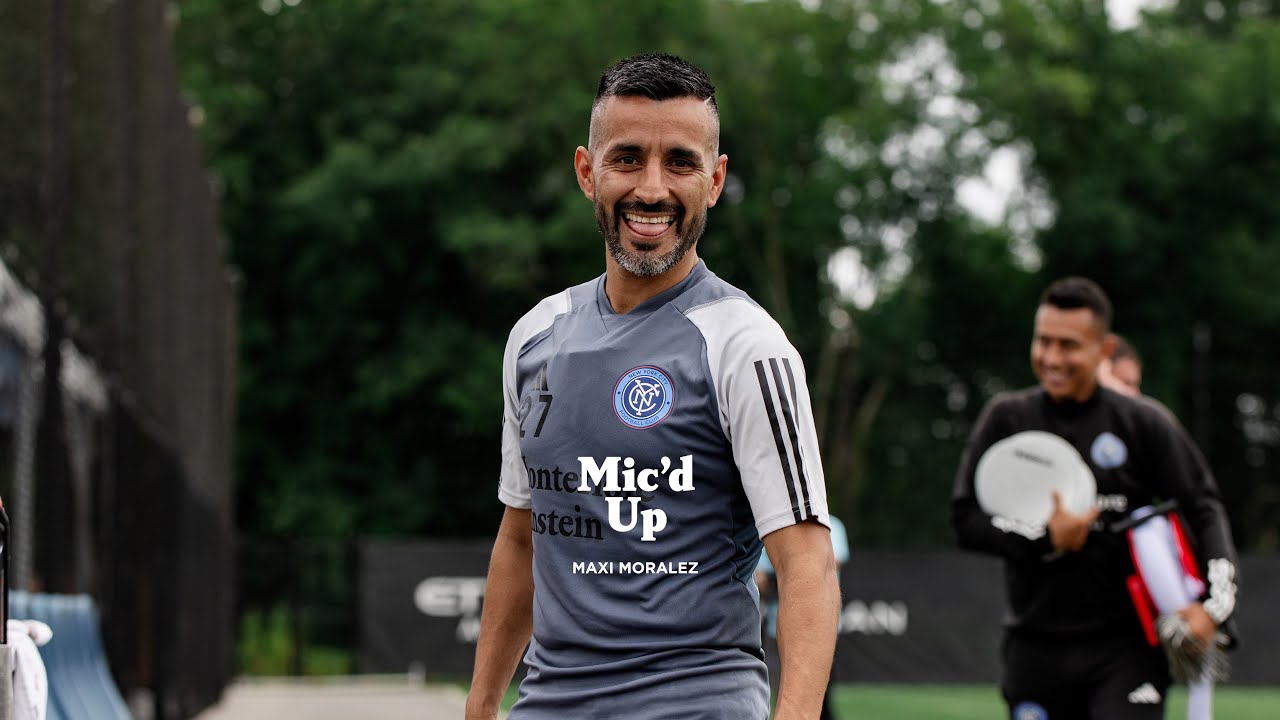 Maxi Moralez Mic'd Up in first training back at NYCFC