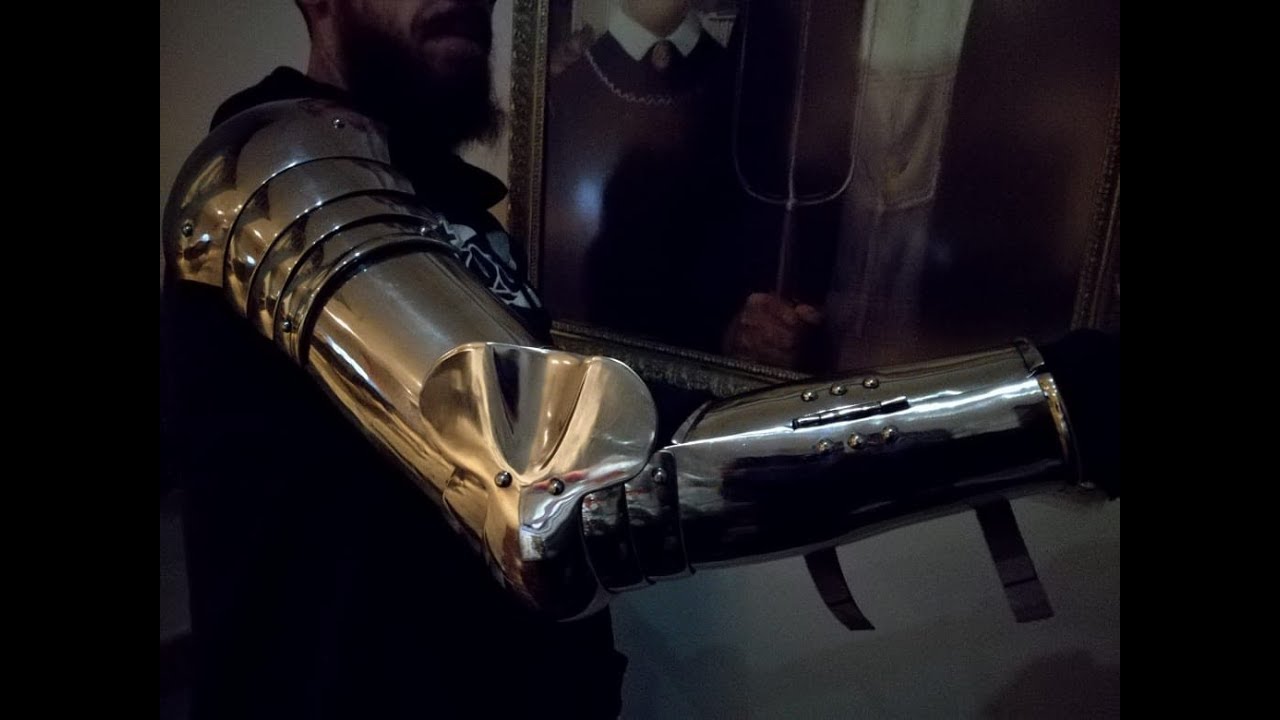 Medieval arm harness build - Final riveting and assembly